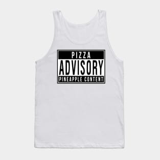 Pizza Advisory! Tank Top